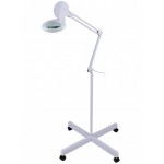 Επαγγελματική Λάμπα LED-5D Αισθητικής - TATTOO - Δερματολογίας Τροχήλατη με Μεγεθυντικό Φακό
